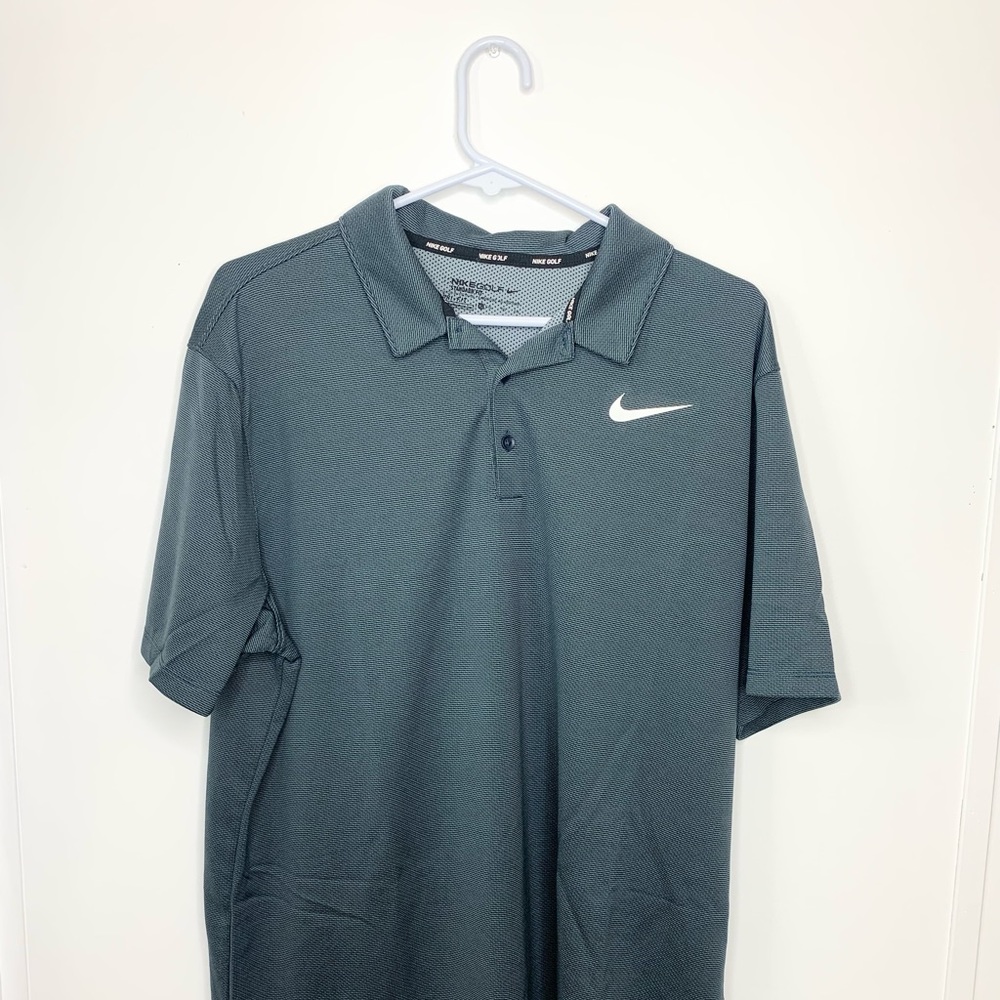 Nike Golf Dri-Fit Grey Polo